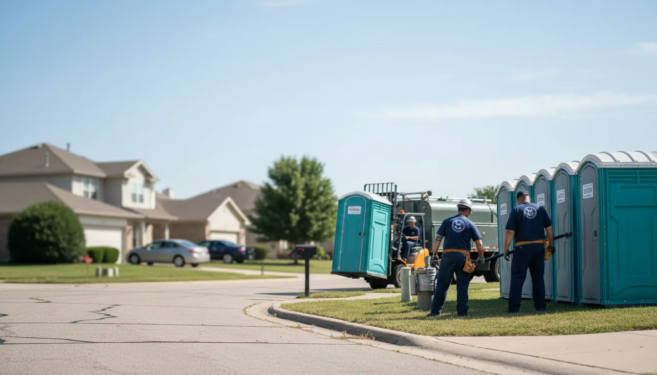 Porta Potty Rental in Iola, KS near me